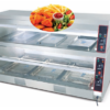 Commercial Electric Food Warmer Display Cabinet Series | 2 Compact Models (JDH-6P / JDH-8P)