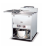 Commercial 40L High-Capacity Gas Deep Fryer with Advanced Cross-Tube Heating System | 5.6kW LPG-Powered Stainless Steel Single-Tank Fryer for Fast Food, Fried Chicken & High-Volume Restaurant Kitchens (JGF-40L)