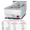 Commercial Compact Countertop Electric Fryer | 12L Single-Tank Deep Fryer (8.5kW/4.5kW Options) for Fast Food, Customizable
