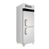 Two Door Vertical Stainless Steel Commercial Refrigerator Freezer Commercial Refrigeration Equipment for Hotel Restaurant