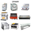 CPVKRY Large Capacity Gas Stainless Steel 201 School Canteen High Efficiency Catering Equipment for Campus Mass Meal Preparation