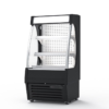 Vertical Open Front Refrigerated Display Cooler Multi Layer Shelves for Supermarket Convenience Store Fresh Food