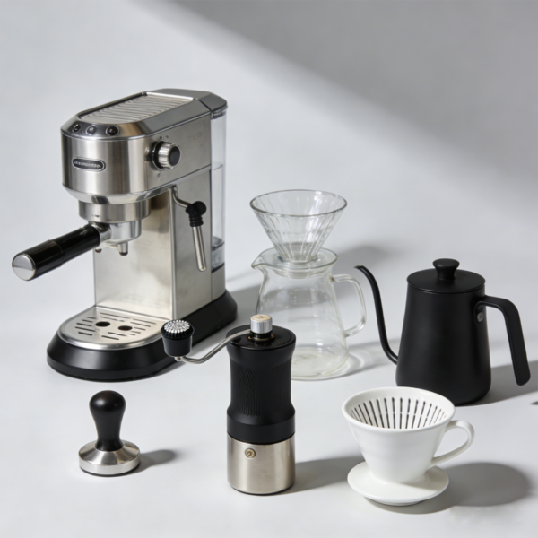 1 Commercial Stainless Steel Automatic Coffee Making Equipment for Cafe Shops-Full One Stop Solution Precise Temperature Control