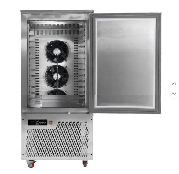 1 Commercial 5 Palletss Stainless Steel Quick Blast Freezer Machine for Restaurant Catering Hotel Frozen Food Storage