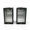 Compact Upright Beverage Display Cooler Air Cooler Glass Door Refrigerator Commercial Use Stainless Steel Hotel Restaurant