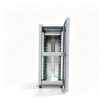 Stainless Steel Air Cooled Cabinet Double Door Commercial Refrigerator Adjustable -18C to 0C Auto Defrost Restaurant Kitchen