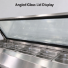 Commercial Pizza Prep Table Counter/refrigerated Sandwich Prep Table with Intelligent Temperature Control for Restaurant bar