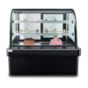 Commercial Refrigerated Cake Cabinet Air Cooler with Anti-Fog Glass and Humidity Preservation for Bakery Fruit Dessert Showcase