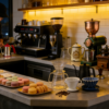 3 Commercial Stainless Steel Automatic Coffee Making Equipment for Cafe Shops-Full One Stop Solution Precise Temperature Control