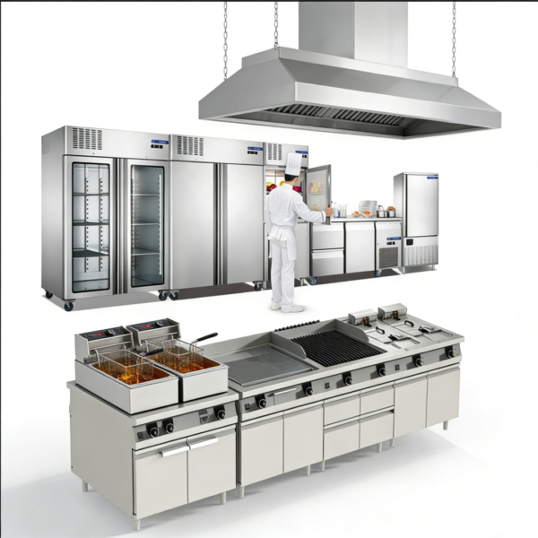 CPVKRY CP-01 Industrial Stainless Steel Commercial Kitchen Equipment Gas/Electric Heating 2 Year Warranty for School Canteens