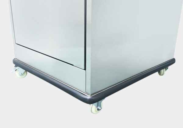 3 TTwo Door Upright Stainless Steel Bakery Tray Freezer for Pastry Shop Dough Storage Commercial Kitchen Refrigeration Equipment