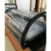 Table Top Small Gelato Ice Cream Display Freezer 6 Pans Curved Glass Commercial Counter Ice Cream Freezer Display