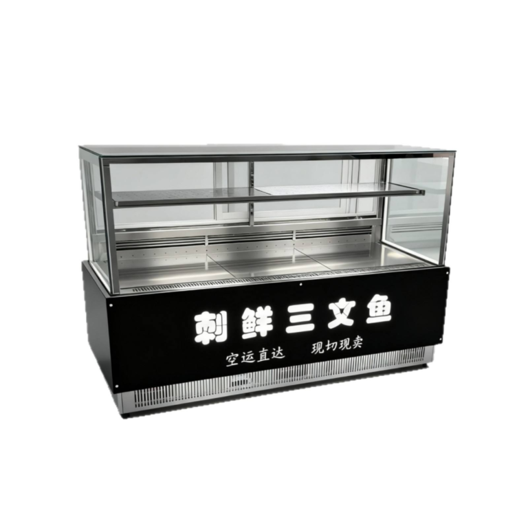 Commercial Sushi Sashimi Display Counter Stainless Steel