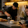 4 Commercial Stainless Steel Automatic Coffee Making Equipment for Cafe Shops-Full One Stop Solution Precise Temperature Control