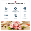 Stainless Steel Electric Meat Slicer Semi-Automatic Commercial Meat Slicer Matching Meat Grinders Complete Butcher Equipment
