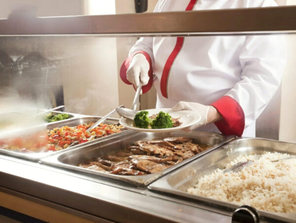 CPVKRY Large Capacity Gas Stainless Steel 201 School Canteen High Efficiency Catering Equipment for Campus Mass Meal Preparation
