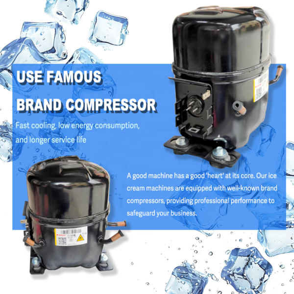 High Efficiency Compressor Fast Ice Making Commercial Food Grade Stainless Steel Ice Block Maker Machine 120kg Capacity Energy Saving for Hotel Restaurant Beverage Shop