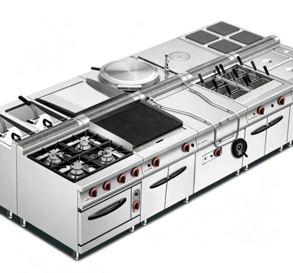 5 CPVKRY Full Set Commercial Gas Stainless Steel Restaurant Kitchen Equipment CE Certified Turnkey Kitchen Solutions for Hotel