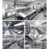 6 Commercial Desktop Gas Stove Full Range 304 Stainless Steel Griddle Grill Soup Warmer Noodle Cooker Oden Pot