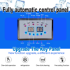 Fully Automatic Digital Control Panel Commercial Food Grade Stainless Steel Ice Block Maker Machine 120kg Capacity Energy Saving for Hotel Restaurant Beverage Shop