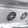 Two Door Vertical Stainless Steel Commercial Refrigerator Freezer Commercial Refrigeration Equipment for Hotel Restaurant