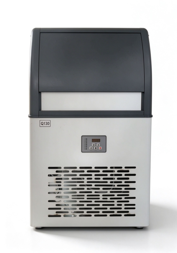 Commercial Snow Flakes Ice Cube Maker Machine Stainless Steel Compressor Intelligent Digital Control Compact Design for Bars
