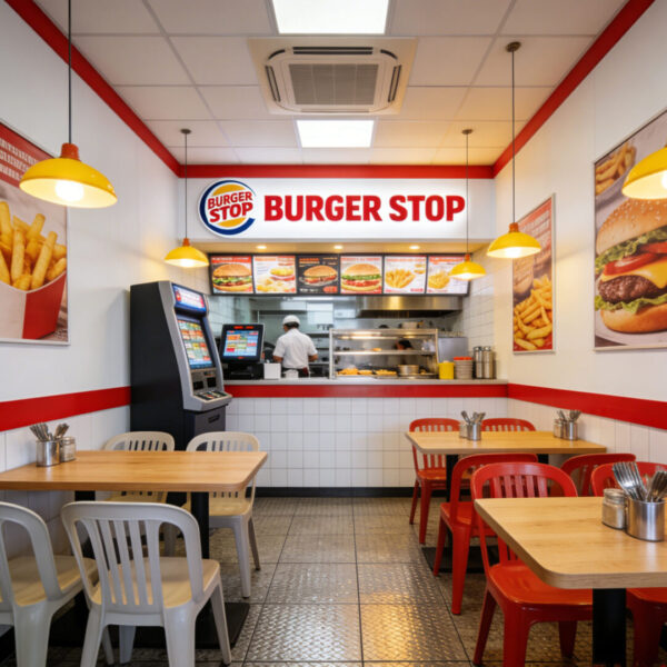 FF15 2 Commercial One-stop Purchase Service Professional kfc Fast Food Cafe Catering Equipment&restaurant Design with Competitive Price