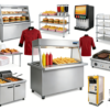 FF15 4 Commercial One-stop Purchase Service Professional kfc Fast Food Cafe Catering Equipment&restaurant Design with Competitive Price