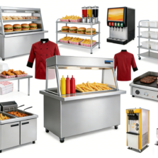 Commercial One-stop Purchase Service Professional kfc Fast Food Cafe Catering Equipment&restaurant Design with Competitive Price