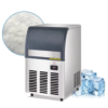 Commercial Snow Flakes Ice Cube Maker Machine Stainless Steel Compressor Intelligent Digital Control Compact Design for Bars