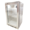 Compact Upright Beverage Display Cooler Air Cooler Glass Door Refrigerator Commercial Use Stainless Steel Hotel Restaurant