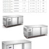 参考图 Heavy-Duty Commercial Worktop Fridge Stainless Steel Construction for Catering and Restaurant Kitchen Equipment