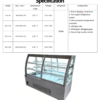 未标题-1-恢复的 European Style Front Sliding Curved Glass Cake Showcase Anti-Fog LED Lighting Energy Saving Compressor Commercial Use for Bakery