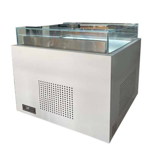 Multi Size Flat Open Sandwich Display Cooler R134a Refrigerant Digital Display Stainless Steel Commercial Deli Fruit Salad Ultra