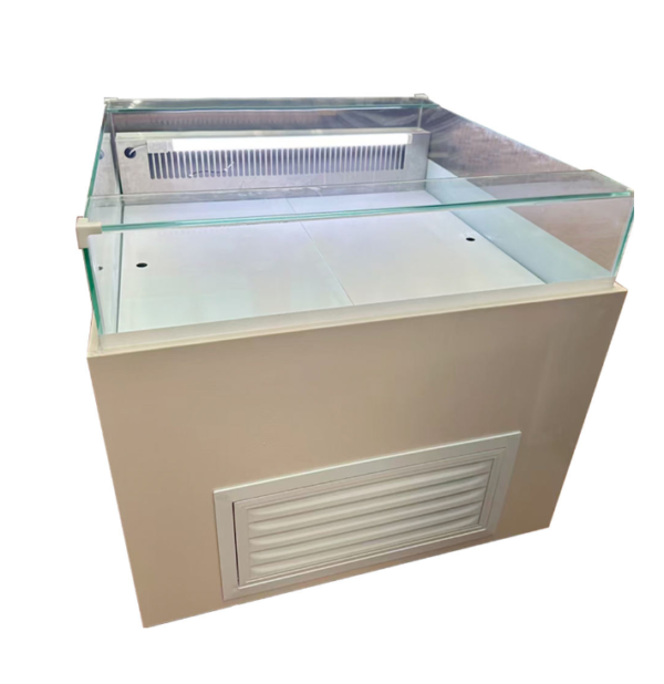 Multi Size Flat Open Sandwich Display Cooler R134a Refrigerant Digital Display Stainless Steel Commercial Deli Fruit Salad Ultra